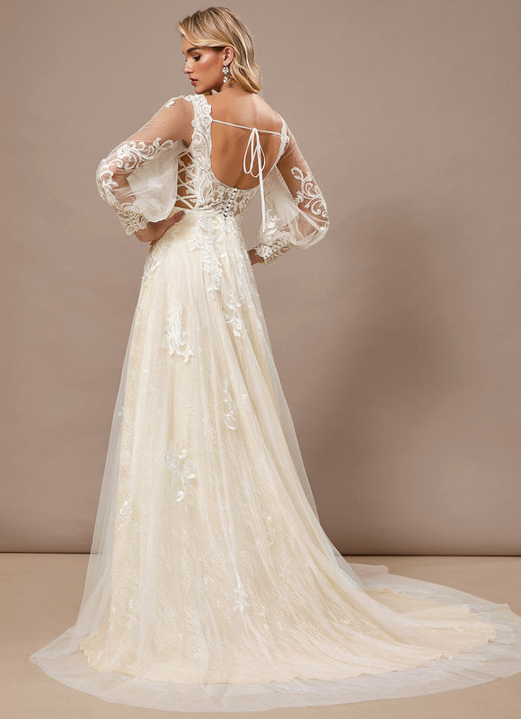 Robe Chic Éthérée Brodée - gallery 6