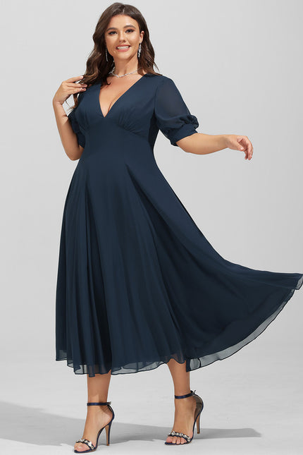 Robe Chic Émeraude Flottante - gallery 7