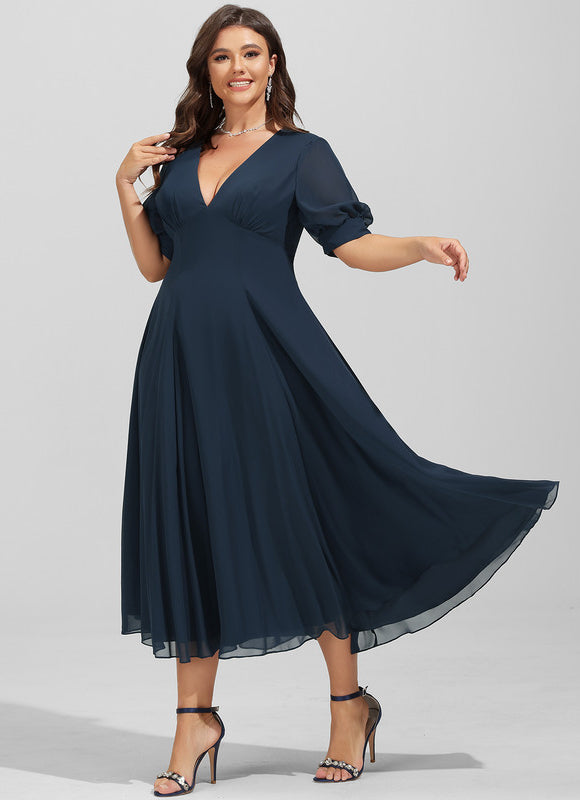 Robe Chic Émeraude Flottante - gallery 7