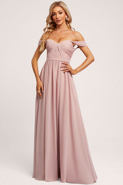 Robe Chic Rose Flottante
