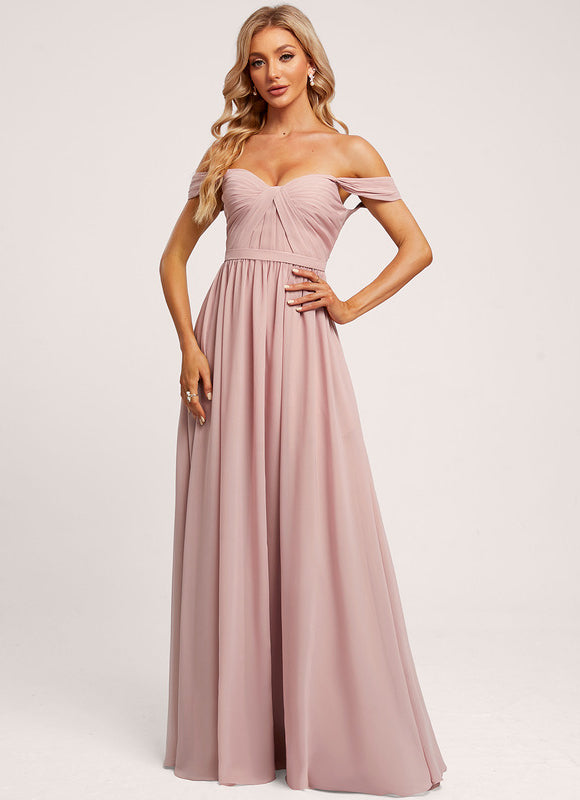 Robe Chic Rose Flottante