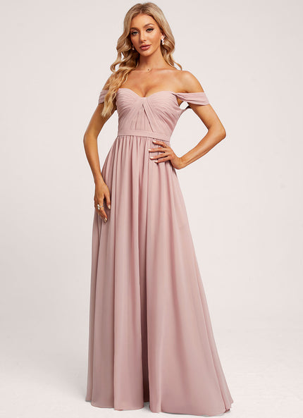 Robe Chic Rose Flottante