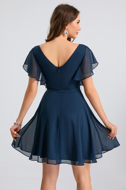 Robe Chic Courte Marine - gallery 5