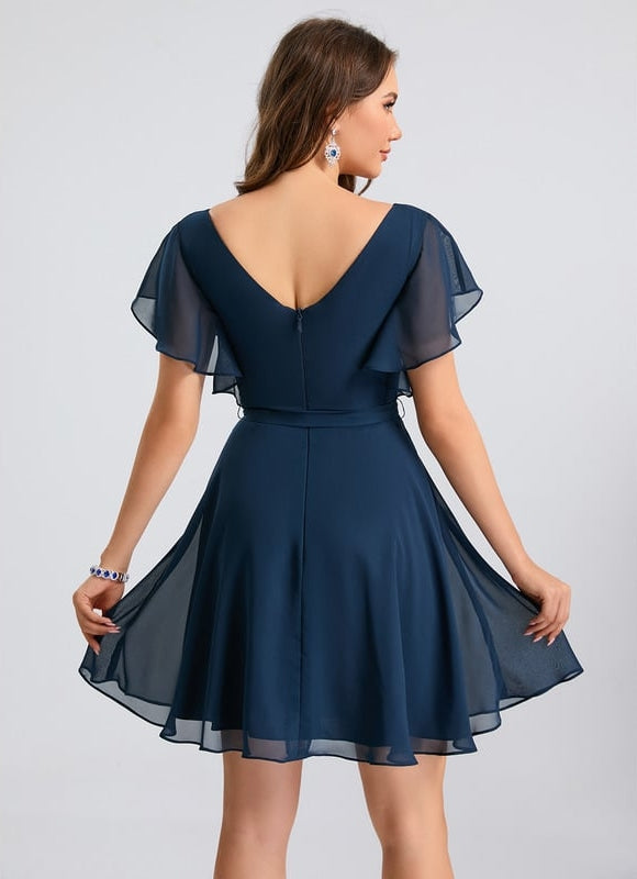 Robe Chic Courte Marine - gallery 5