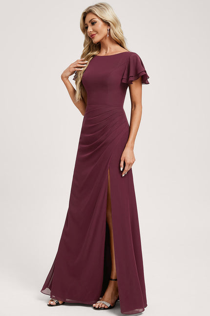 Robe Chic Flottante Bordeaux - gallery 3