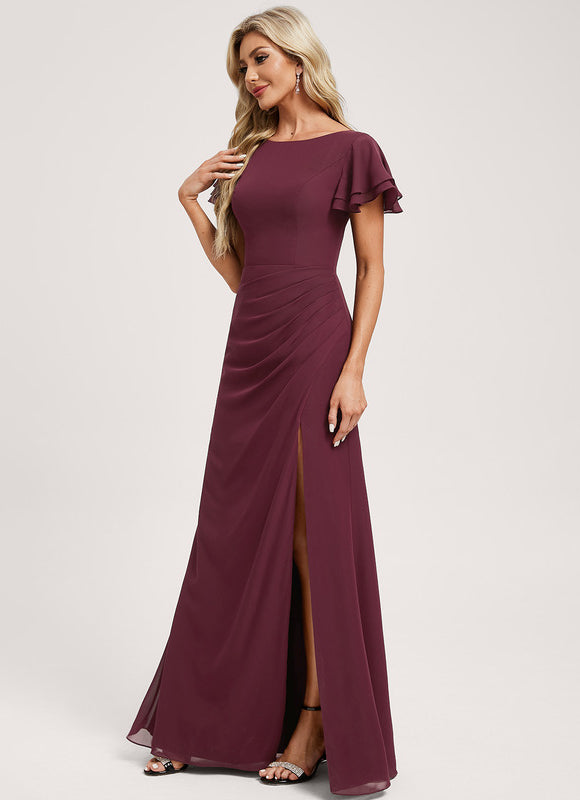 Robe Chic Flottante Bordeaux - gallery 3