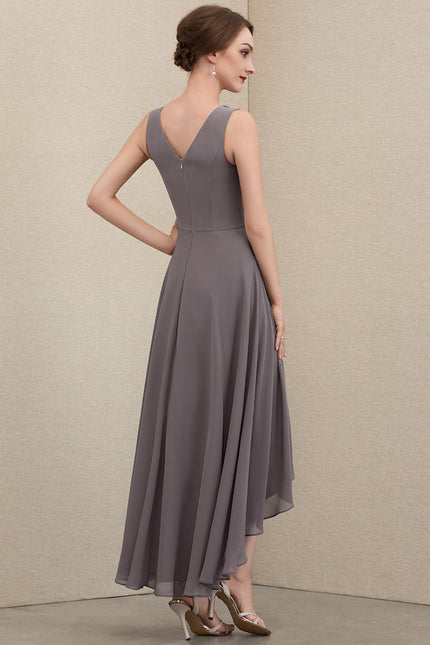 Robe Chic Couture Grise - gallery 6