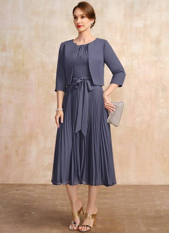 Robe Chic Élégance Crépusculaire - gallery 1