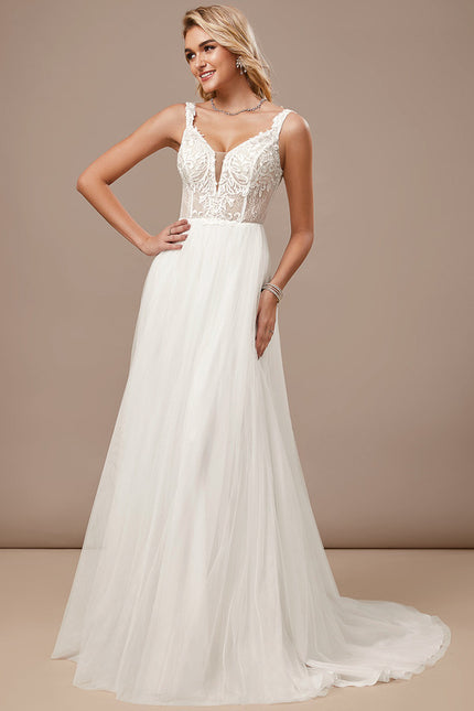 Robe Chic De Mariée Aérienne - gallery 3