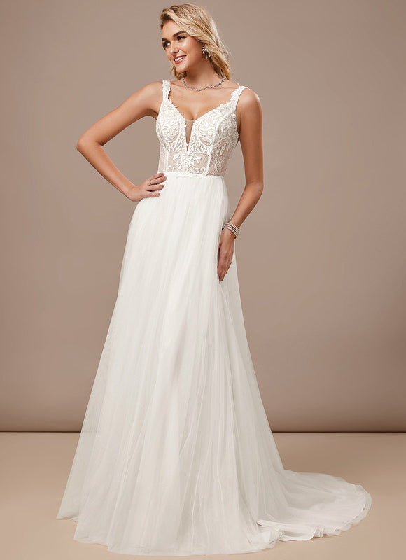 Robe Chic De Mariée Aérienne - gallery 3