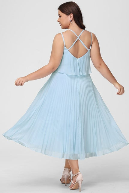 Robe Chic Plissée Sombre - gallery 8