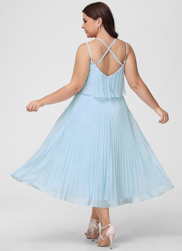 Robe Chic Plissée Sombre - gallery 8