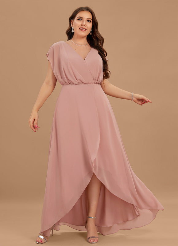 Robe Chic Mousseline Asymétrique - gallery 8