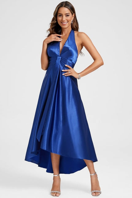 Robe Chic Cocktail Marine Élégante - gallery 3