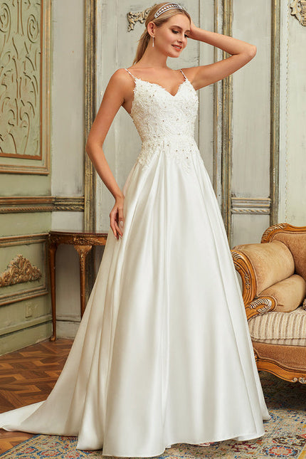 Robe Chic Satinée Classique - gallery 5