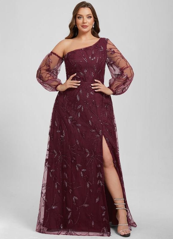 Robe Chic Étoilée Bordeaux - gallery 9