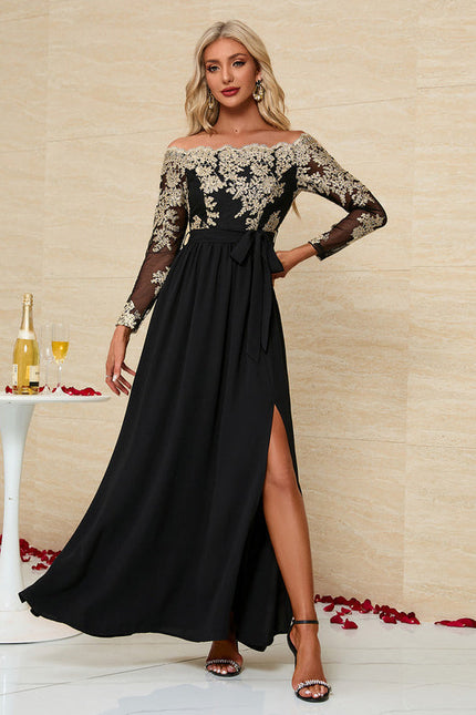 Robe Chic Noir Élégant