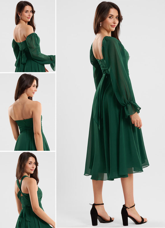 Robe Chic Fluide À Nouer - gallery 1