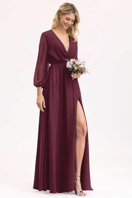Robe Chic Rouge Sombre Chic - gallery 7