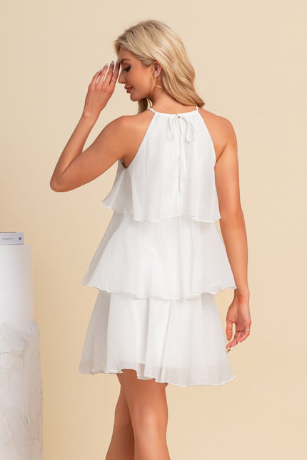 Robe Chic Flottante Blanche - gallery 2