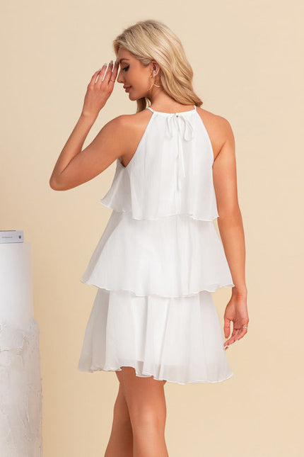 Robe Chic Flottante Blanche - gallery 2
