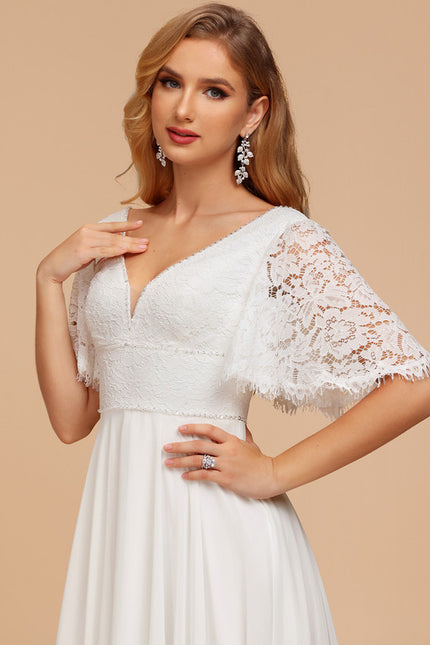 Robe Blanche Plage Chic - gallery 5