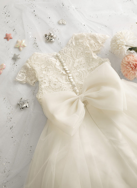 Robe Blanche Hiver Chic - gallery 8
