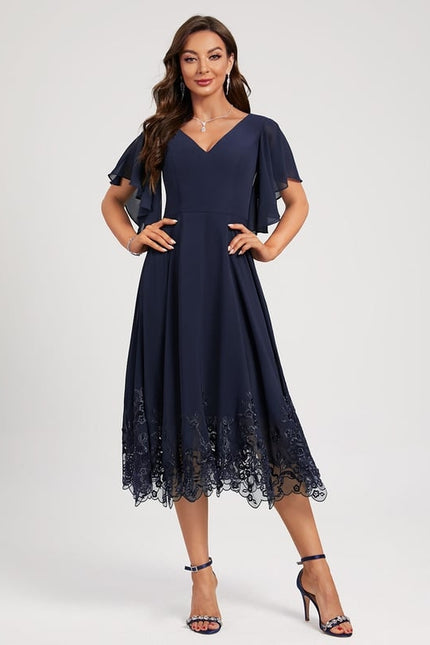 Robe Chic Légère Dentelle - gallery 6