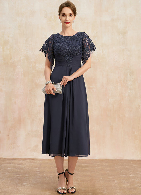 Robe Chic Mousseline Dentelle