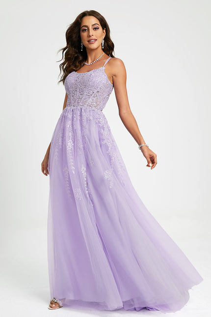 Robe Chic Lilas Éthéré - gallery 5