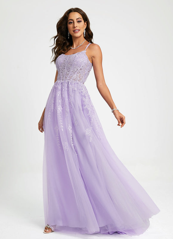 Robe Chic Lilas Éthéré - gallery 5