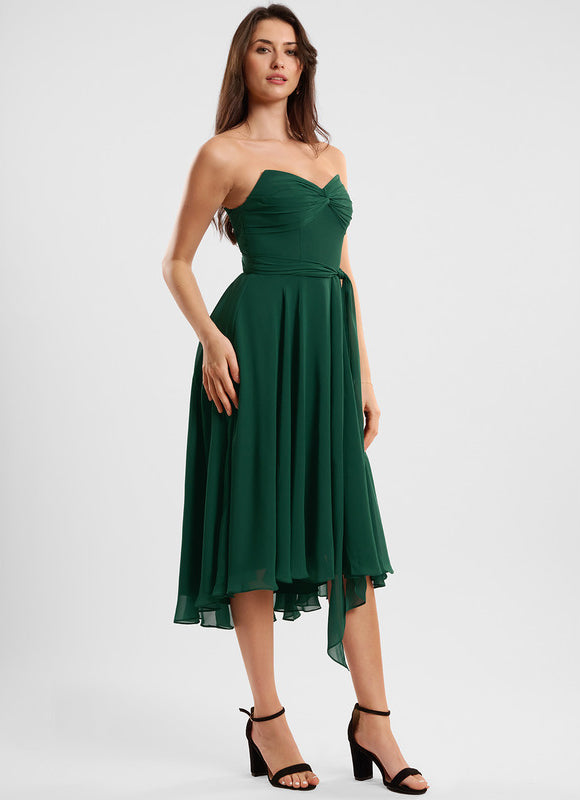 Robe Chic Fluide À Nouer - gallery 8