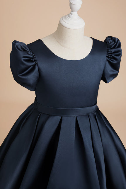 Robe Chic Satin Étoile Enfant - gallery 4