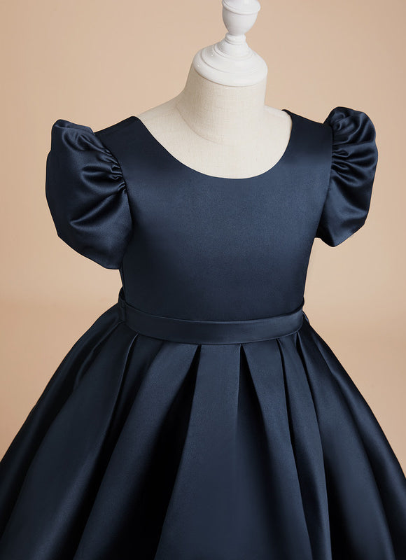 Robe Chic Satin Étoile Enfant - gallery 4