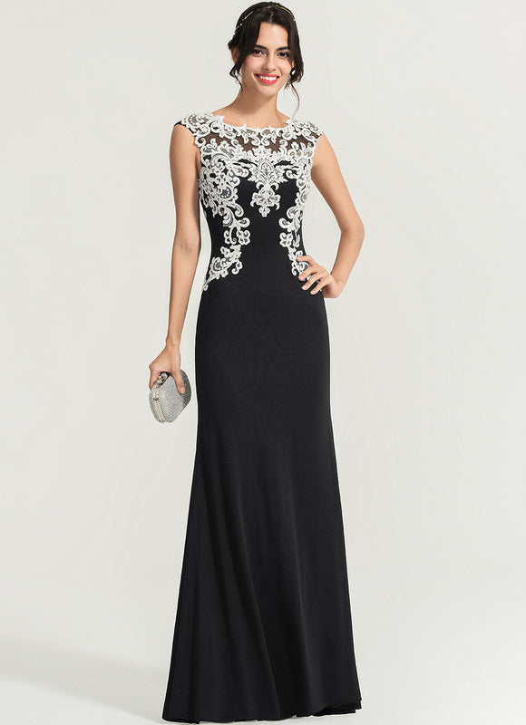 Robe Chic Noir Élégance Luminante - gallery 2
