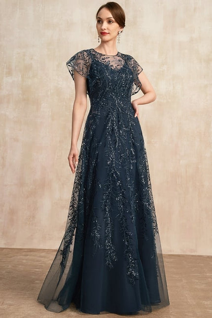 Robe Chic Étoilée Marine - gallery 2