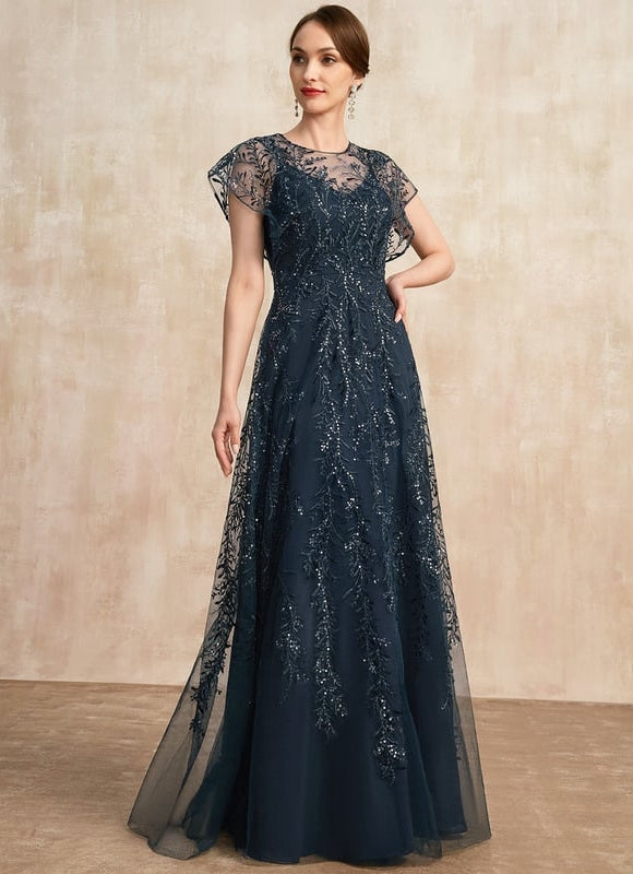 Robe Chic Étoilée Marine - gallery 2