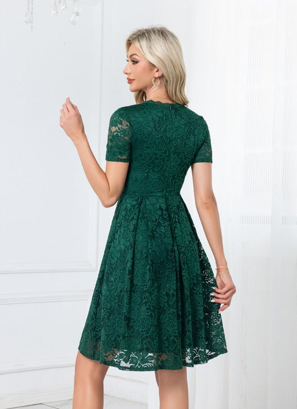Robe Chic Élégance Dentelle - gallery 2