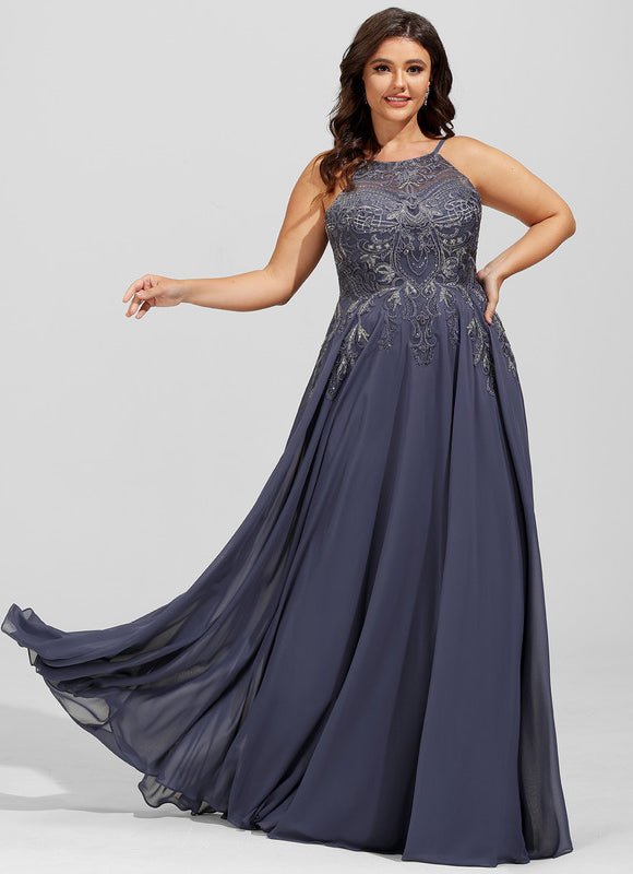Robe Chic Aérienne Grise - gallery 6
