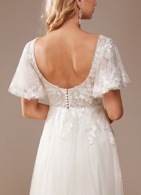 Robe Chic Tulle Lumineuse - gallery 1