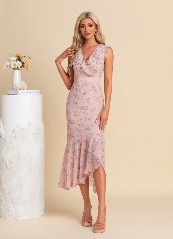 Robe Chic Flottante Fleurie
