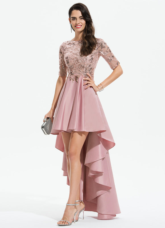Robe Patineuse Chic Rose Poudré - gallery 3