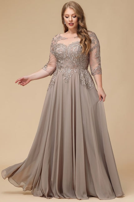 Robe Chic Violette Brodée - gallery 7