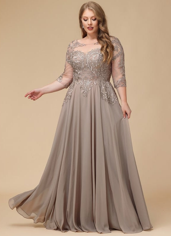 Robe Chic Violette Brodée - gallery 7