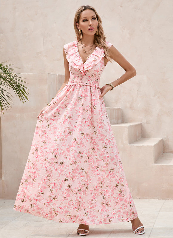 Robe Boheme Chic Rose Poudré - gallery 4
