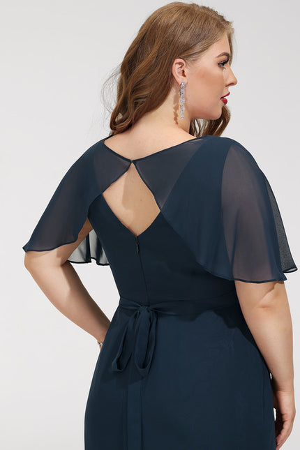 Robe Chic Mousseline Asymétrique - gallery 6