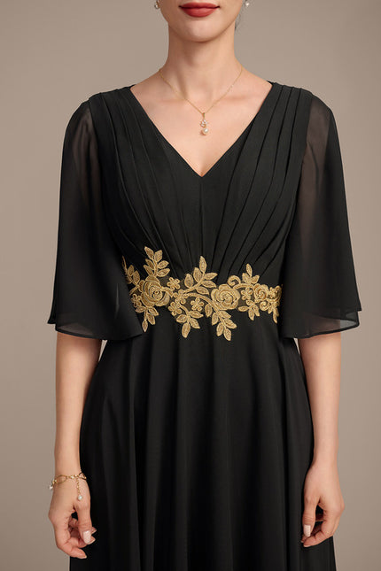 Robe Chic Marine Appliquée - gallery 7