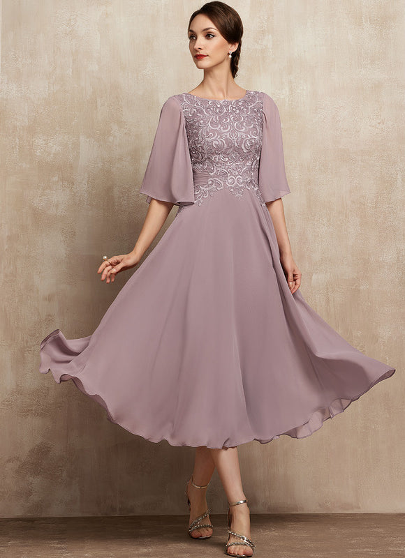 Robe Chic Flottante Mauve