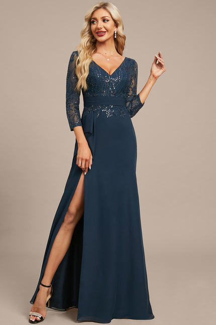 Robe Chic Élégance Plissée - gallery 3