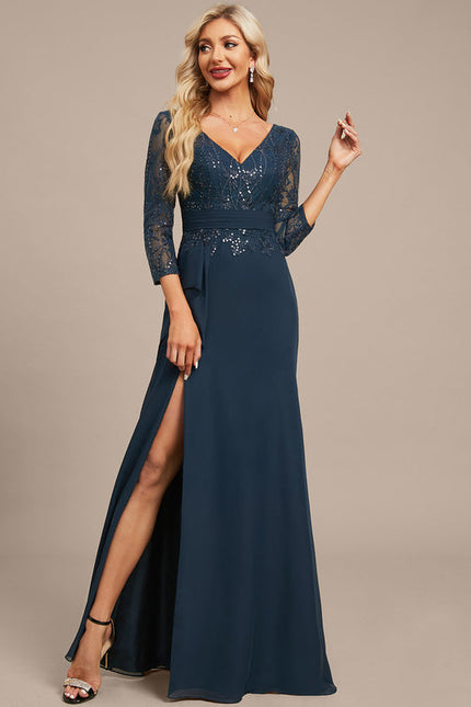 Robe Chic Élégance Plissée - gallery 3